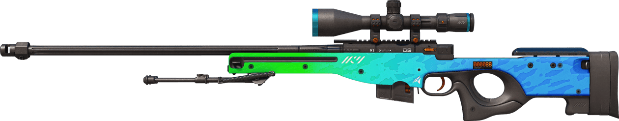 Preview image 1 of AWP (StatTrak™) | Zimny gradient (lekkie zużycie)