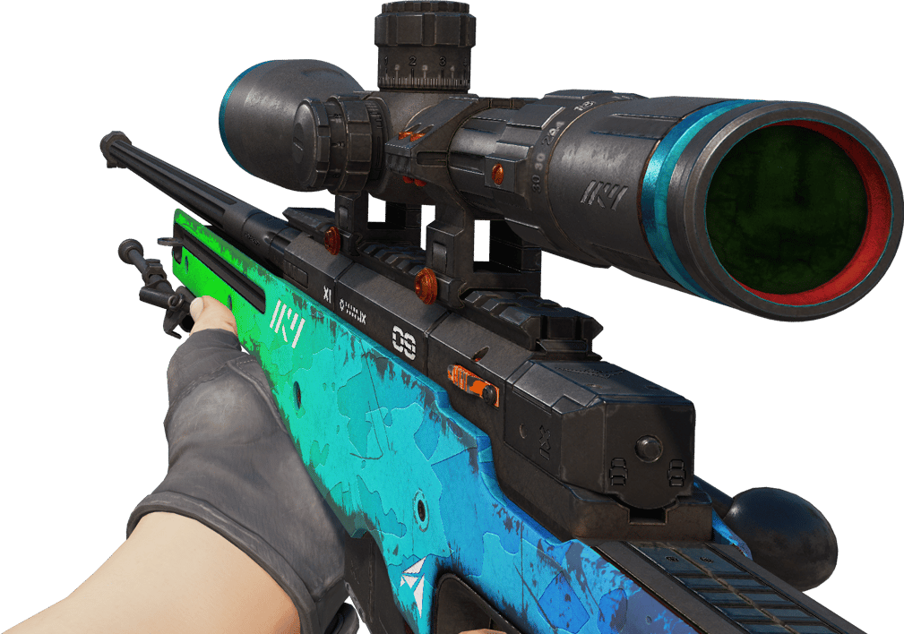 Preview image 3 of AWP (StatTrak™) | Zimny gradient (mocne zużycie)