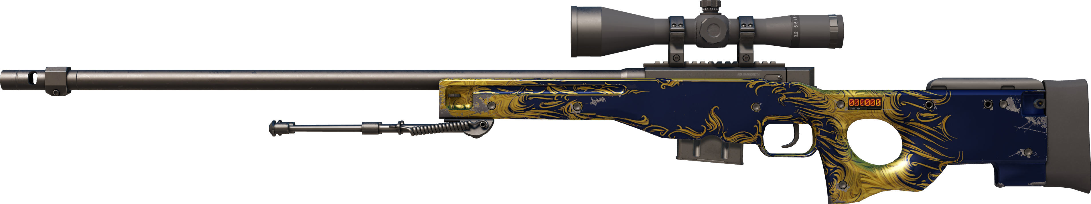 StatTrak™ AWP | Man-o'-war (Minimal Wear)