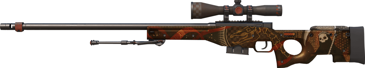 Preview image 1 of StatTrak™ AWP | Mortis (Segnato dalle battaglie)