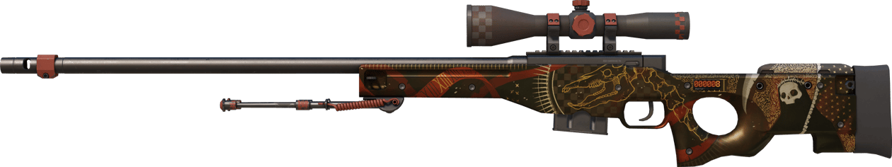 Preview image 1 of StatTrak™ AWP | Mortis (Testato sul campo)