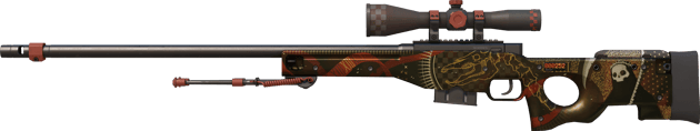StatTrak™ AWP | Mortis (lekkie zużycie)