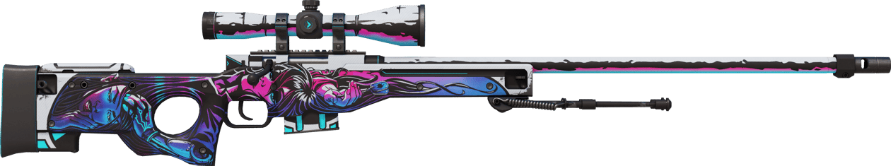 Preview image 2 of StatTrak™ AWP | 黑色魅影 (久经沙场)
