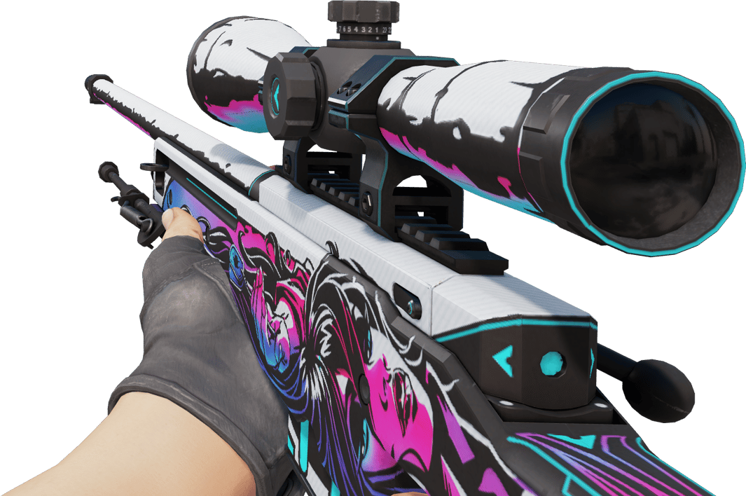 Preview image 3 of StatTrak™ AWP | 黑色魅影 (久经沙场)