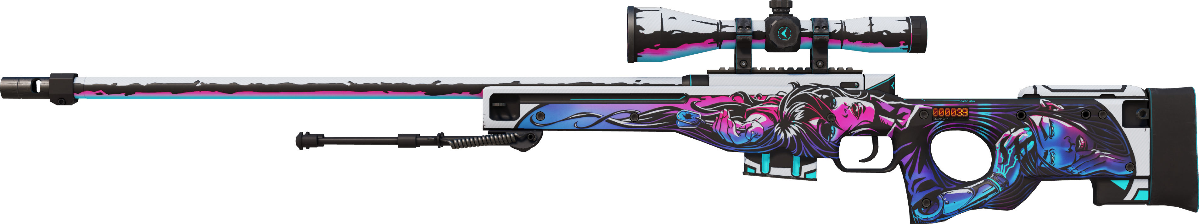 StatTrak™ AWP | Neo-Noir (Minimal Wear)