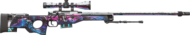 Preview image 2 of StatTrak™ AWP | Neo-Noir (มีรอยถลอกอย่างมาก)