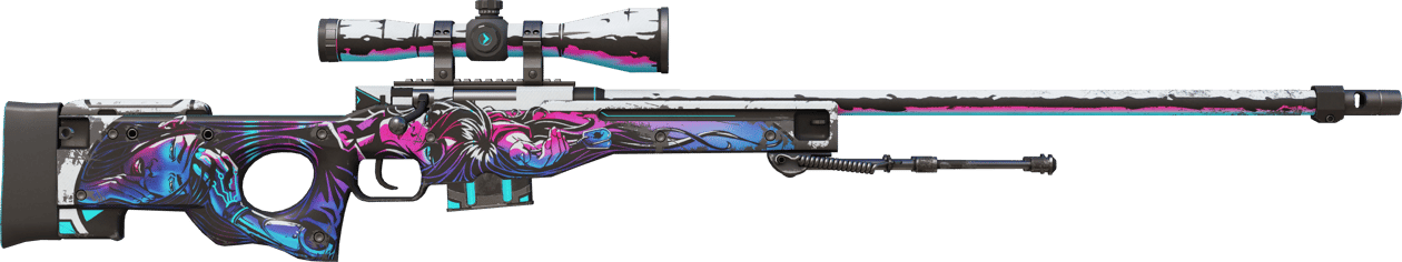 Preview image 2 of StatTrak™ AWP | Neo-Noir (WW - Khá mòn)