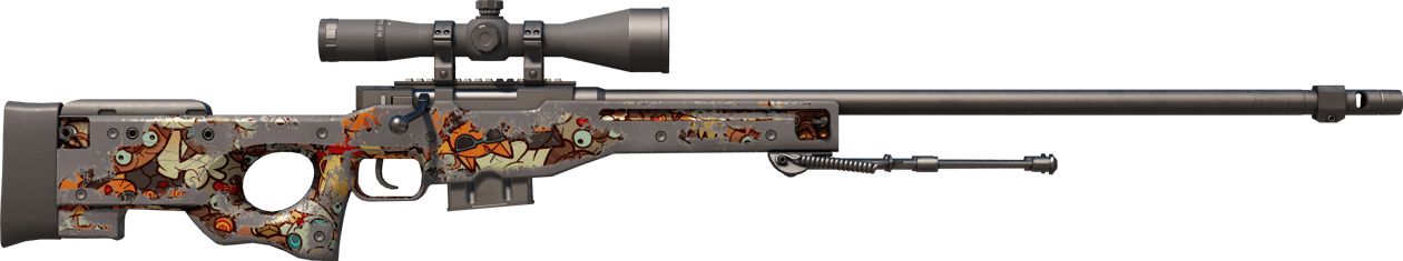 Preview image 2 of StatTrak™ AWP | PAW (Battle-Scarred)