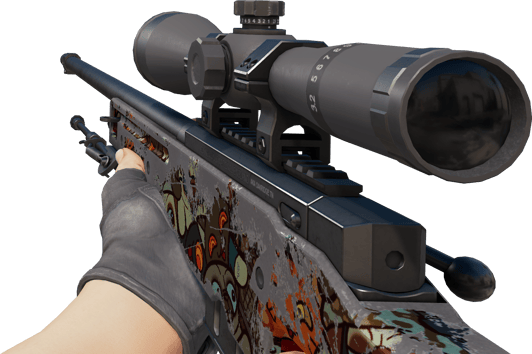 Preview image 3 of StatTrak™ AWP | PAW (전투로 닳고 닳은)