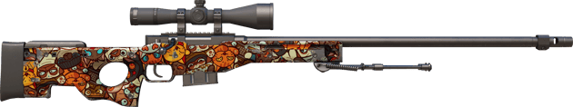 Preview image 2 of StatTrak™ AWP | 猫猫狗狗 (久经沙场)