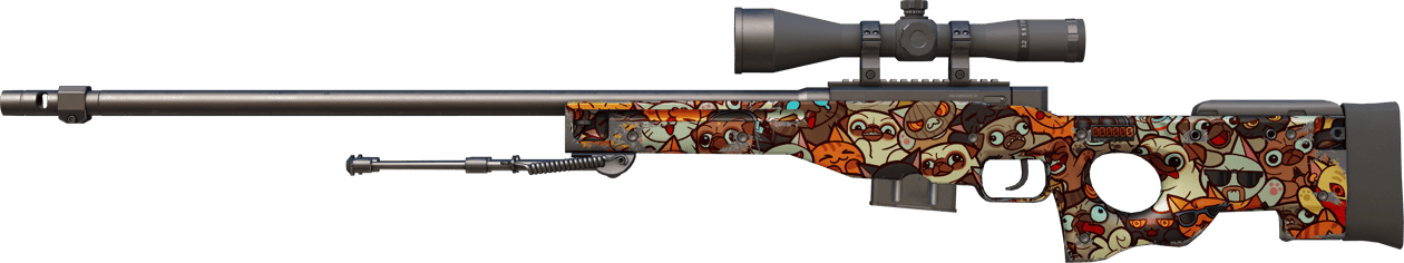 Preview image 1 of StatTrak™ AWP | Łapa (po testach bojowych)