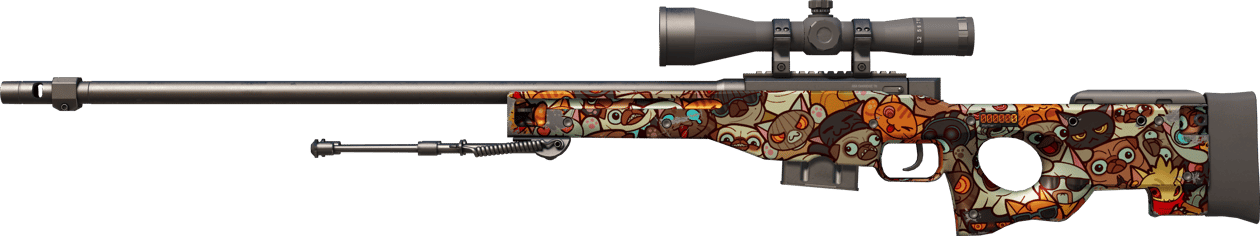 Preview image 1 of StatTrak™ AWP | PAW (MW - Trầy ít)