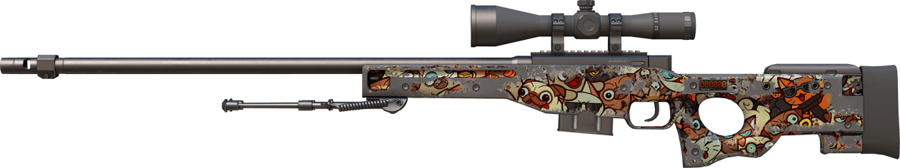 Preview image 1 of StatTrak™ AWP | PAW (WW - Khá mòn)