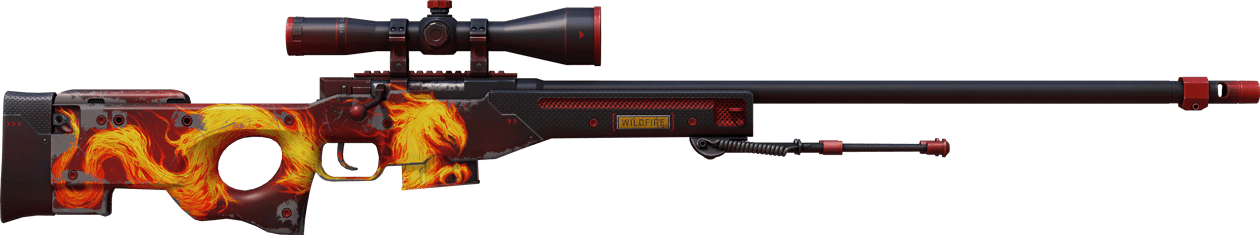 Preview image 2 of StatTrak™ AWP | 野火 (久经沙场)