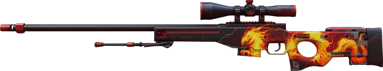 Preview image 1 of StatTrak™ AWP | 野火 (久经沙场)