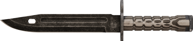 Preview image 2 of ★ StatTrak™ Bayonet | Black Laminate (Well-Worn)