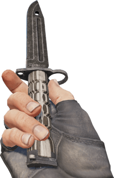 Preview image 3 of ★ StatTrak™ Bayonet | Black Laminate (Well-Worn)