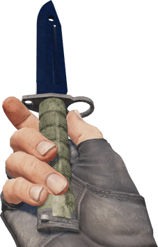 Preview image 3 of ★ StatTrak™ Bajonett | Blauer Stahl (Fabrikneu)