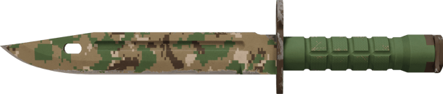 Preview image 2 of ★ StatTrak™ Bayonet | Orman DDPAT (Az Aşınmış)
