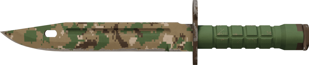 Preview image 2 of ★ StatTrak™ Bayonet | Orman DDPAT (Az Aşınmış)