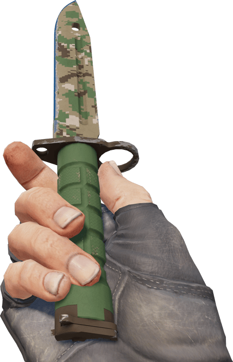 Preview image 3 of ★ StatTrak™ Bayonet | Orman DDPAT (Az Aşınmış)