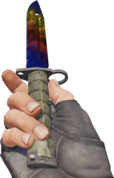 Preview image 3 of ★ StatTrak™ Bayonet | Marble Fade (Com Pouco Uso)