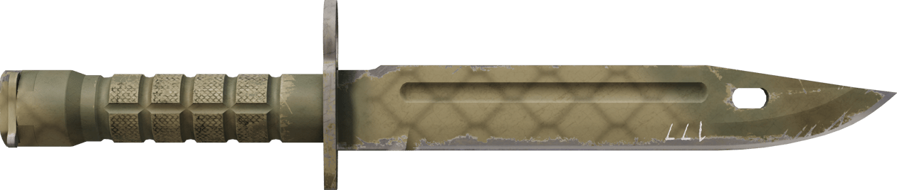 Preview image 1 of ★ StatTrak™ Bayonet | Safari Ağı (Görevde Kullanılmış)