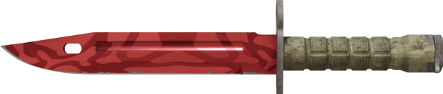 Preview image 2 of ★ StatTrak™ Bayonet | Slaughter (Minimal Wear)