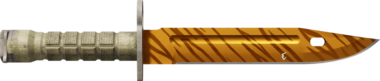 Preview image 1 of ★ StatTrak™ Bayonet | Tiger Tooth (Original de Fábrica)