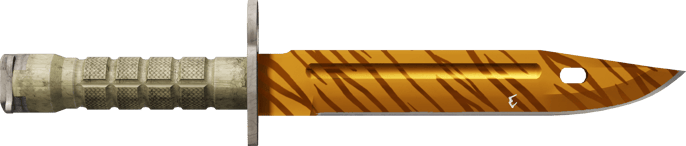 ★ StatTrak™ Bayonet | Tiger Tooth (Original de Fábrica)