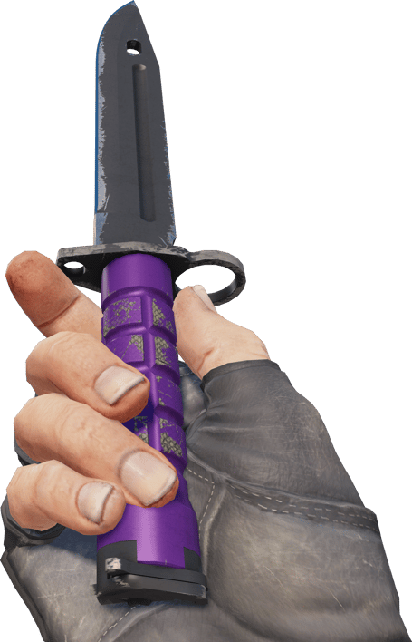 Preview image 3 of ★ StatTrak™ Bayoneta | Ultravioleta (Algo desgastado)