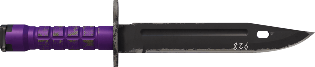 ★ StatTrak™ Bayonet | Ultraviolet (Testado no Terreno)