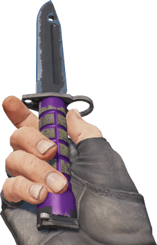 Preview image 3 of ★ StatTrak™ Bayonet | Ultraviolet (Com Muito Uso)