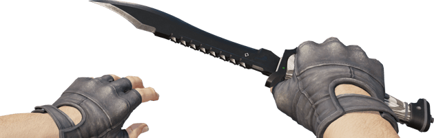 Preview image 4 of ★ StatTrak™ Bowie-puukko | Musta laminaatti (Käytössä kokeiltu)