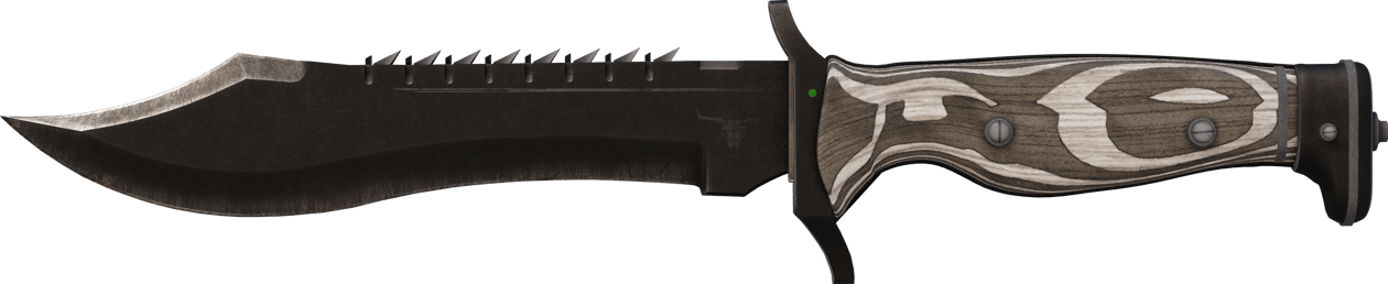 Preview image 2 of ★ StatTrak™ Faca Bowie | Black Laminate (Com Pouco Uso)