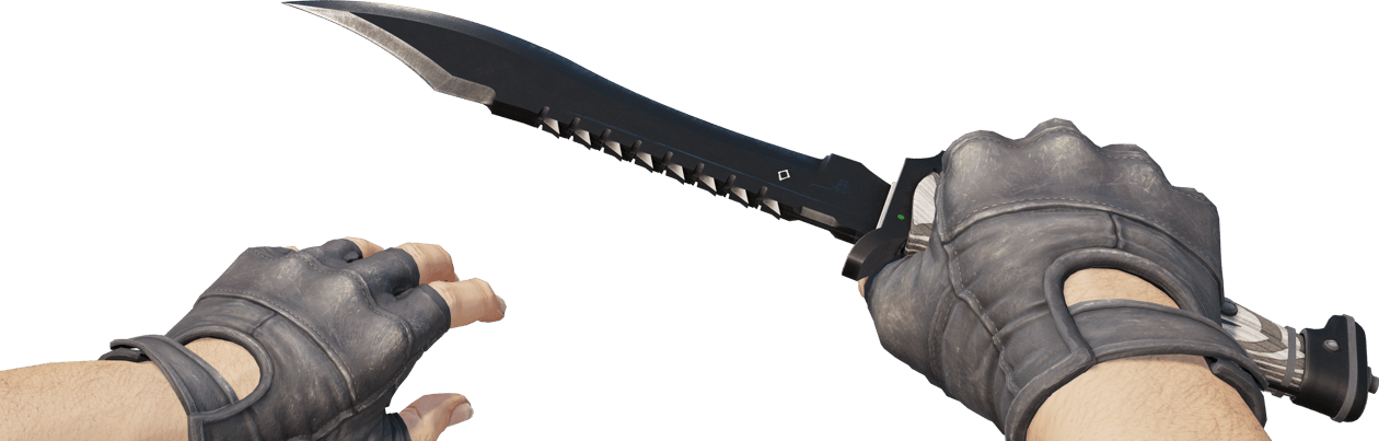 Preview image 4 of ★ StatTrak™ Faca Bowie | Black Laminate (Com Pouco Uso)