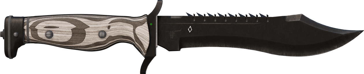 Preview image 1 of ★ StatTrak™ Faca Bowie | Black Laminate (Com Pouco Uso)