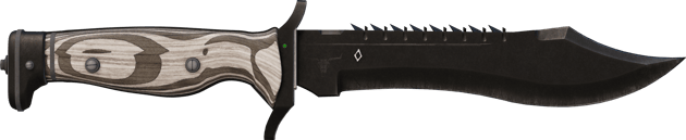 ★ StatTrak™ Dao Bowie | Black Laminate (MW - Trầy ít)