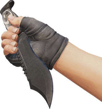 Preview image 3 of ★ StatTrak™ Faca Bowie | Black Laminate (Com Muito Uso)