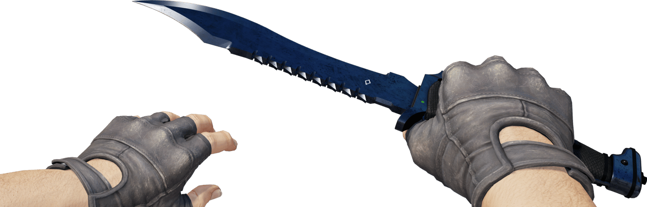 Preview image 4 of ★ StatTrak™ Dao Bowie | Blue Steel (FN - Mới cứng)