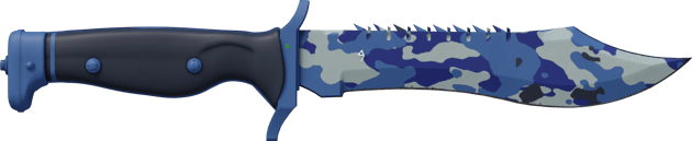 ★ StatTrak™ Nóż Bowie | Jasne wody (lekkie zużycie)