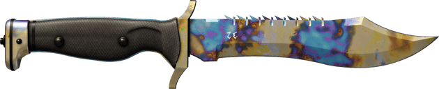 ★ StatTrak™ Cuchillo Bowie | Acero templado (Casi nuevo)