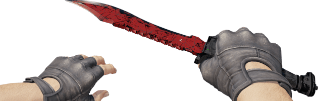 Preview image 4 of ★ StatTrak™ Bowie Knife | Crimson Web (Battle-Scarred)