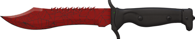 Preview image 2 of ★ StatTrak™ 布伊刀 | 赤紅之網 (戰場實測)