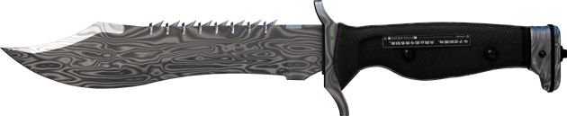 Preview image 2 of ★ StatTrak™ Bowie-puukko | Damaskiteräs (Suoraan tehtaalta)