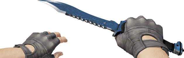 Preview image 4 of ★ StatTrak™ Bowie-puukko | Damaskiteräs (Suoraan tehtaalta)