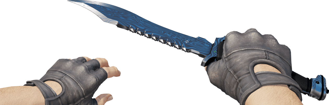 Preview image 4 of ★ StatTrak™ Bowie-puukko | Damaskiteräs (Suoraan tehtaalta)