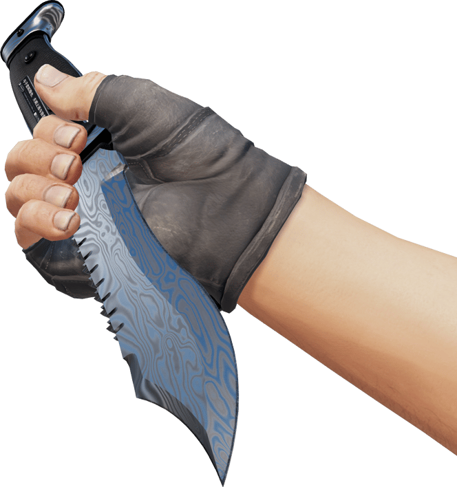 Preview image 3 of ★ StatTrak™ Bowie-puukko | Damaskiteräs (Suoraan tehtaalta)