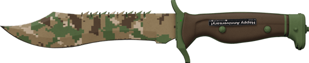 Preview image 2 of ★ StatTrak™ Couteau Bowie | Tempéré numérique (Testée sur le terrain)