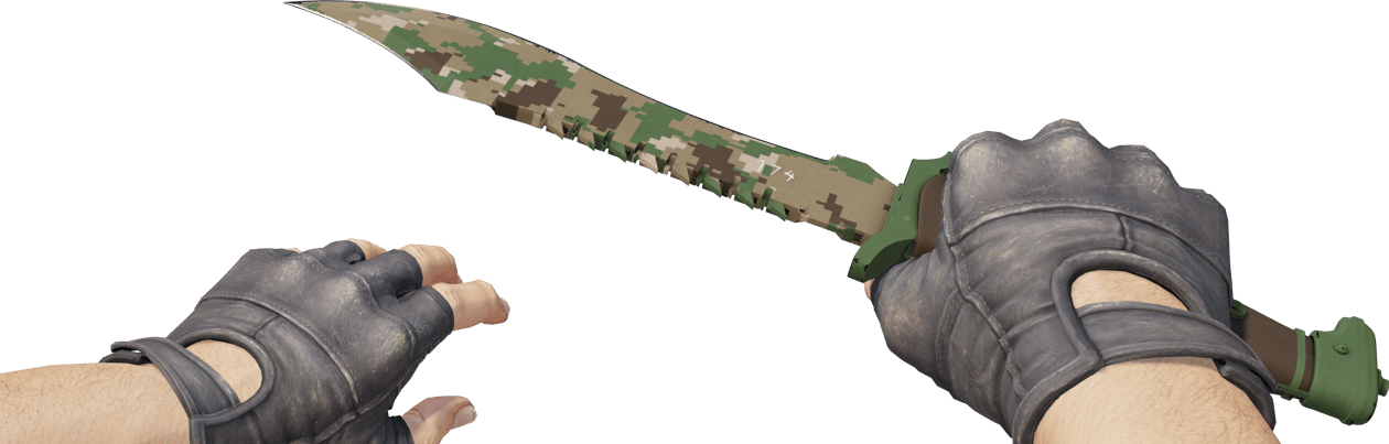 Preview image 4 of ★ StatTrak™ Couteau Bowie | Tempéré numérique (Testée sur le terrain)